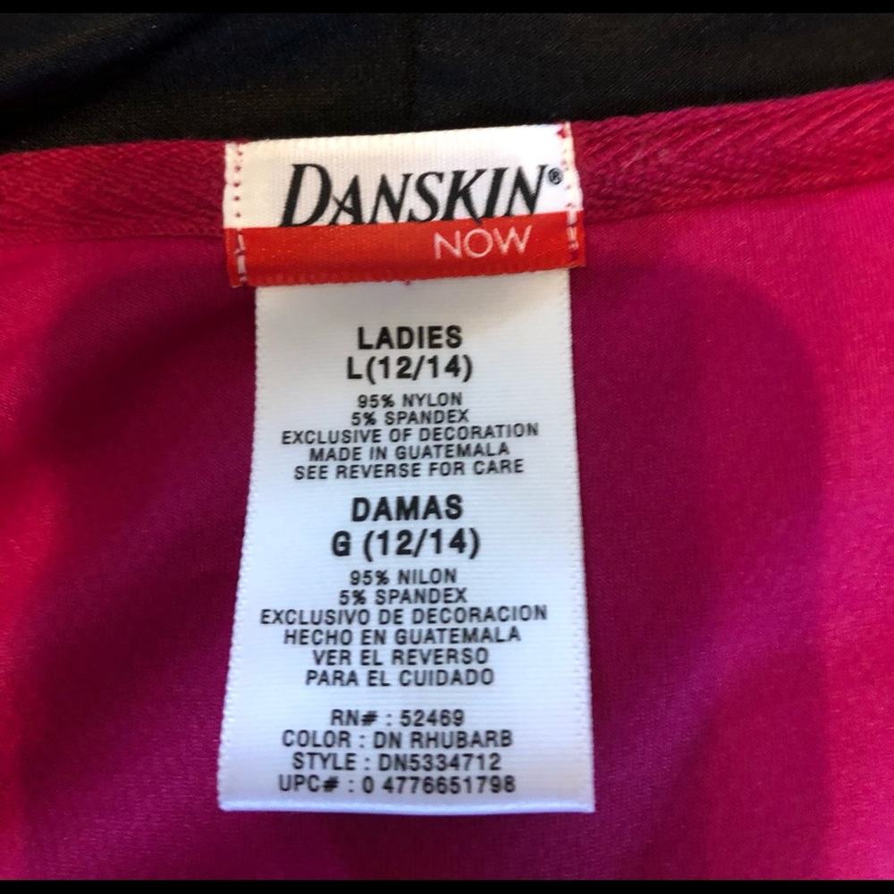 🔴3/$20🔴Activewear Danskin Now Sz L Sports Jacket - Picture 5 of 9